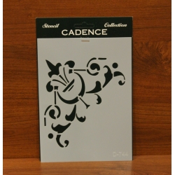 Szablon 20x15cm, D-744 Cadence